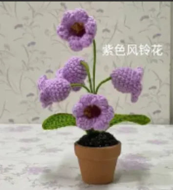 Hand-woven Knit Flower