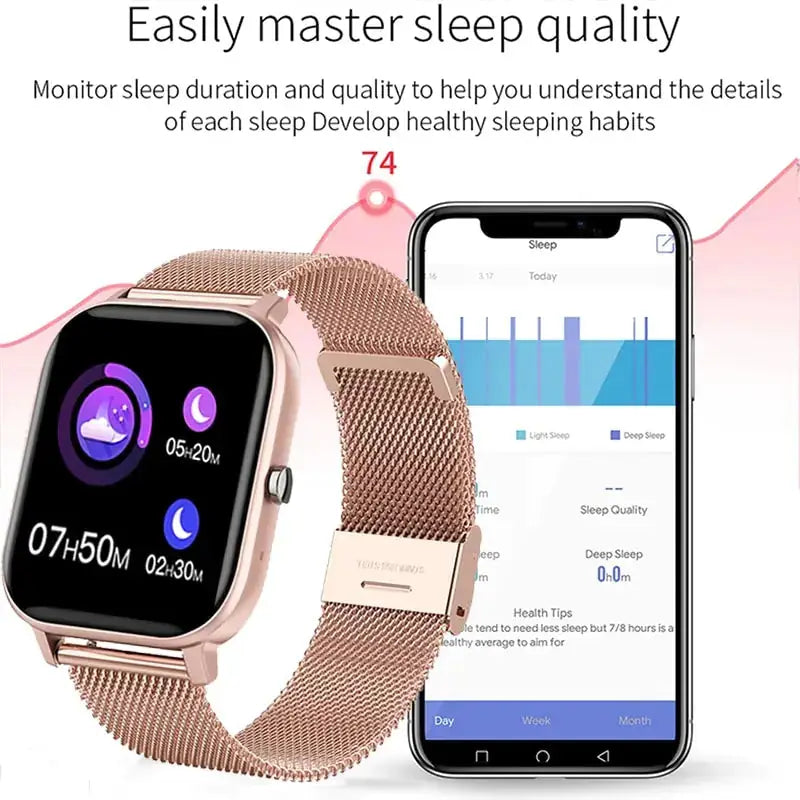 Touch Call Fitness Smartwatch