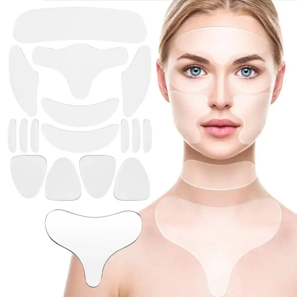 Reusable Anti Wrinkle Face and Neck Patches