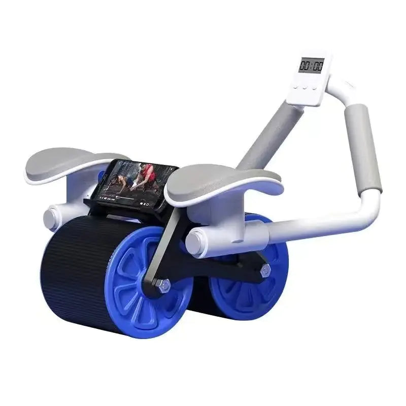 Elbow Support Automatic Rebound Abdominal Wheel Core Muscle Ab Trainer Fitness Exercise Wheel