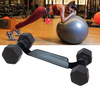 a woman doing a push up on a gym ball